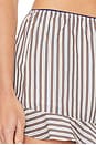 view 6 of 6 Miller Shorts in Brown Navy Stripe