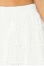 view 6 of 6 Capri Shorts in White Crochet