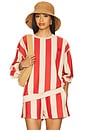 view 1 of 4 Scout Sweatshirt in Red Beige Stripe