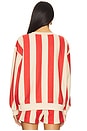 view 3 of 4 Scout Sweatshirt in Red Beige Stripe