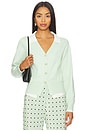 view 1 of 4 Lindy Cardigan in Seafoam