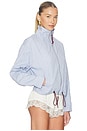 view 3 of 6 BLOUSON RILEY  in Light Blue Plaid