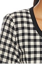 view 5 of 5 BLOUSON FRANCES  in Black Gingham