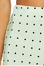 view 6 of 6 Betty Pant in Seafoam Black Dots