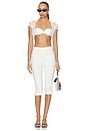 view 5 of 6 PANTALON LAYLA  in White