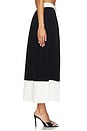 view 3 of 6 Mallory Skirt in Black & White