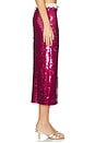 view 3 of 6 Clara Skirt in Magenta Sequin