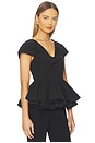 view 2 of 4 Serena Top in Black