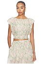 view 1 of 4 Ara Top in Vintage Floral Print