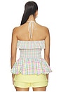 view 3 of 5 Goldie Top in Multi Plaid