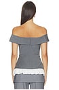 view 4 of 5 Ivy Top in Grey