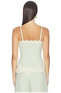 view 4 of 5 Gabby Top in Mint Ivory