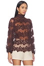 view 2 of 4 Shana Top in Brown