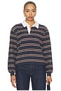 view 1 of 5 Kate Top in Navy Multi