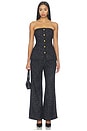 view 5 of 5 Lisette Top in Black & Navy