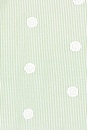 view 5 of 5 Caspian Shirt in Light Green Embroided Dots
