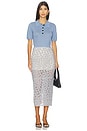 view 4 of 4 Darcy Polo Top in Light Blue