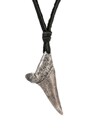 view 2 of 5 Shark Tooth Necklace in Black