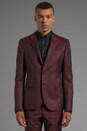 view 1 of 7 Classic Fitted Blazer in Ox Blood