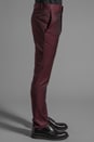 view 3 of 6 Classic Slim Tailored Trouser in Ox Blood