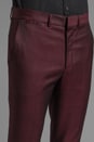 view 5 of 6 Classic Slim Tailored Trouser in Ox Blood