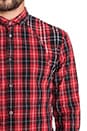 view 5 of 6 Harness Shirt in Tartan Red
