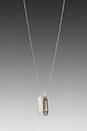 view 1 of 5 Razor Pendant Necklace in Silver
