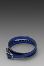 view 3 of 4 Razor Wrap Bracelet in Cobalt