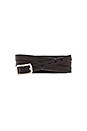 view 3 of 3 Razor Triple Wrap Bracelet in Black