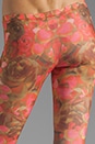 view 6 of 7 Printed Legging in Hot Pink/ Brown in Hot Pink & Brown