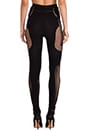 view 3 of 3 Mesh Leggings in Black