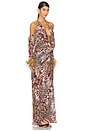 view 2 of 3 Elsa Dress in Leopard Print