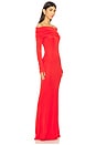 view 3 of 5 Poppy Dress in Red
