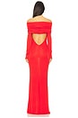 view 4 of 5 Poppy Dress in Red