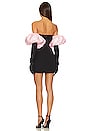view 3 of 3 Cupid Dress With Gloves & Puffs in Black & Pink