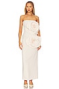 view 1 of 3 Rose Long Dress in Ivory