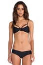 view 1 of 4 HAUT DE MAILLOT DE BAIN SIENNA in Black