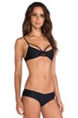 view 2 of 4 HAUT DE MAILLOT DE BAIN SIENNA in Black