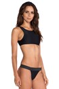 view 3 of 5 TOP BIKINI SADIE in Black
