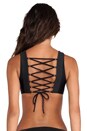 view 4 of 5 TOP BIKINI SADIE in Black