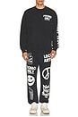 view 4 of 5 Promo Classic Crew Sweatshirt in Coal
