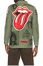 view 1 of 6 BLOUSON ROLLING STONES in Faded Army