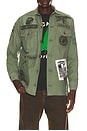view 2 of 6 BLOUSON ROLLING STONES in Faded Army