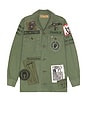 view 6 of 6 BLOUSON ROLLING STONES in Faded Army