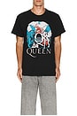 view 3 of 3 Queen T-Shirt in Coal Pigment