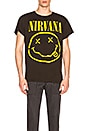 view 1 of 4 Nirvana Tee in Dirty Black