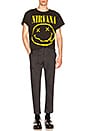 view 4 of 4 Nirvana Tee in Dirty Black