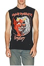 view 3 of 4 IRON MAIDEN 탱크탑 in Coal