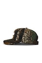 view 3 of 5 Metal Logo 5 Panel Hat in Camo