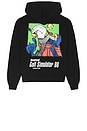 view 1 of 4 Simulator 98 Hooded Sweatshirt in Black